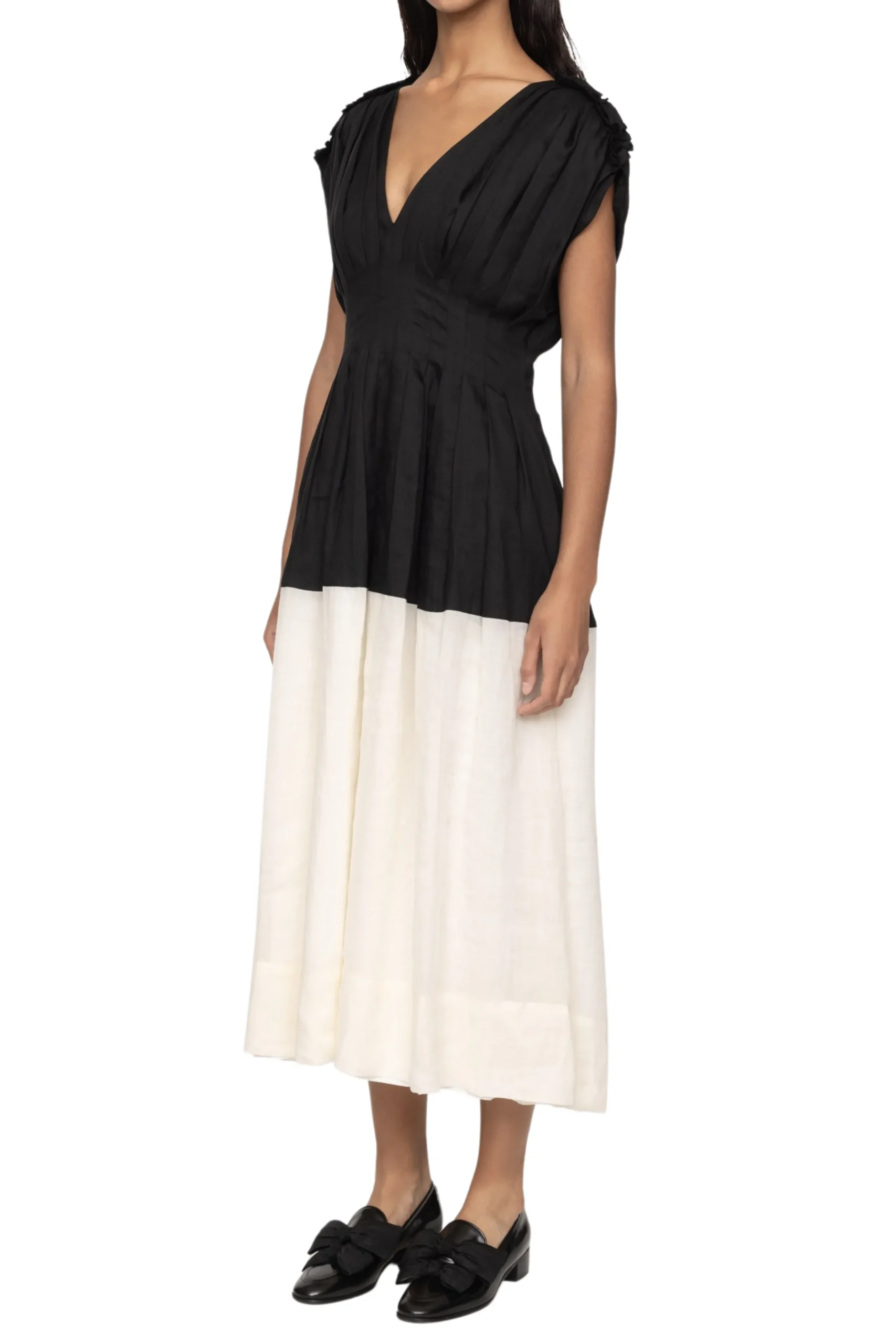 SEA NEW YORK Nicola Ramie Tank Midi Dress | Midi | Cocktail