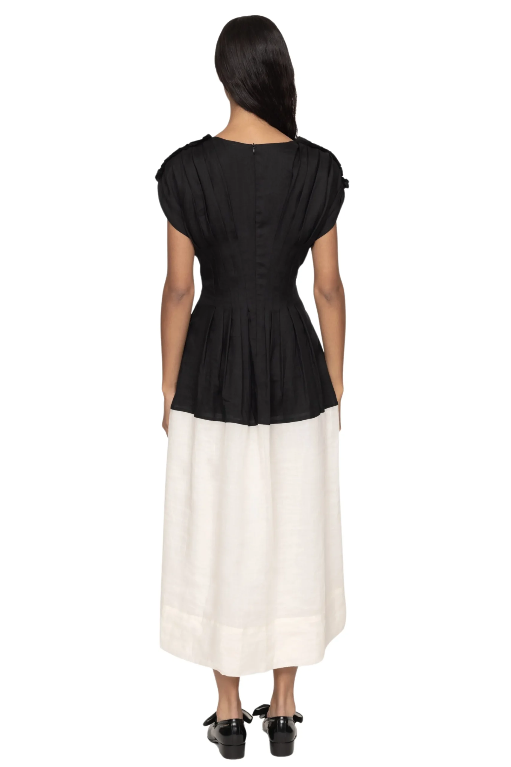 SEA NEW YORK Nicola Ramie Tank Midi Dress | Midi | Cocktail
