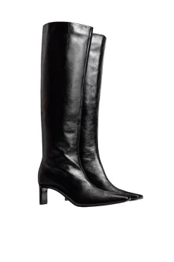 KHAITE Ona Leather Knee High Boots | Boots