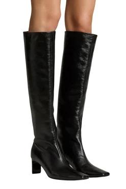 KHAITE Ona Leather Knee High Boots | Boots