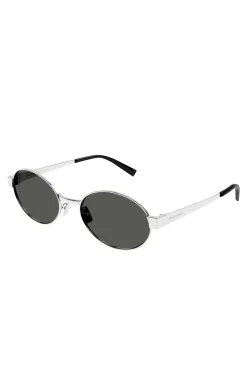 SAINT LAURENT Oval Metal Sunglasses | Sunglasses