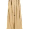 DRIES VAN NOTEN Pamplona Khaki Wide Leg Pants | Skirts & Shorts