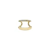 GABRIELA ARTIGAS Pave Twin Tusk Earcuff | Earrings | Fine Jewelry
