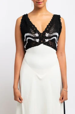 DIOTIMA Pavona Crochet Maxi Dress | Maxi | Dresses