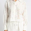 SIMKHAI Penelope Long Sleeve Shirt | Statement Sets | Shirts & Tops