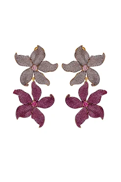 BEGUM KHAN Lilium Flower Earrings | Earrings | Fine Jewelry
