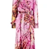 DRIES VAN NOTEN Risto Transparent Floral Print Trench Coat | Coats & Jackets