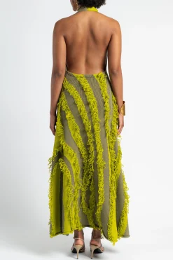 DIOTIMA Roaring Fringe Gown | Maxi | Black Tie