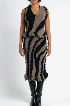 DIOTIMA Roaring Fringe Skirt in | Statement Sets | Skirts & Shorts
