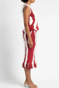 DIOTIMA Roaring Fringe Skirt in | Statement Sets | Skirts & Shorts