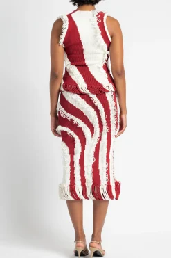 DIOTIMA Roaring Fringe Skirt in | Statement Sets | Skirts & Shorts