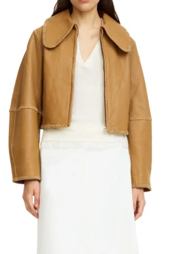BY MALENE BIRGER Rowani Leather Jacket | Coats & Jackets