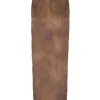 GRACE LING Rust Tailored Silk Maxi Pillar Skirt | Statement Sets | Skirts & Shorts