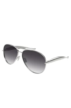 BOTTEGA VENETA Sardine Metal Sunglasses | Sunglasses
