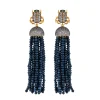 BEGUM KHAN Scarab Venice Crystal Drop Earrings | Earrings | Fine Jewelry