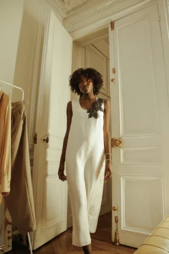 ROHE Scoop-Neck Silk Lace Dress | Midi | Cocktail