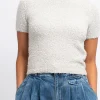 TIBI Serviette Baby Tee | Shirts & Tops