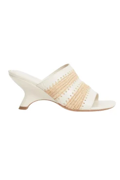 SIMKHAI Shadow Mule Raffia Sandal | Sandals
