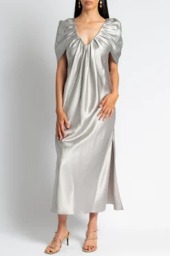 MARINA MOSCONE Sheath Dress | Midi | Black Tie