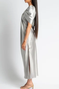MARINA MOSCONE Sheath Dress | Midi | Black Tie