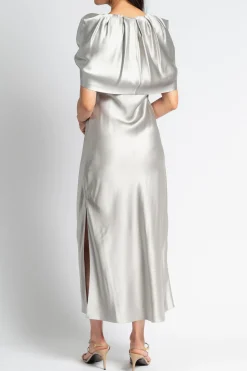 MARINA MOSCONE Sheath Dress | Midi | Black Tie