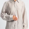 TIBI Silk Voile Charlie Men's Slim Shirt | Shirts & Tops