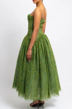ERDEM Sleeveless Full Skirt Midi Dress | Midi | Black Tie