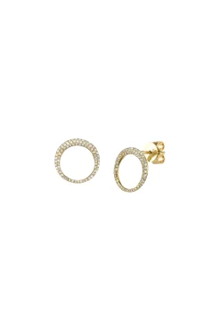 GABRIELA ARTIGAS Small Pave Balloon Earrings | Earrings | Fine Jewelry