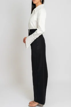 GRACE LING Stitched Oversized Wrap Shirt | Shirts & Tops