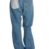 RORY WILLIAM DOCHERTY Striped Pocket Denim | Denim
