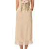 SIMONE ROCHA Stuffed Carnation Square Neck Dart Dress | Midi | Cocktail