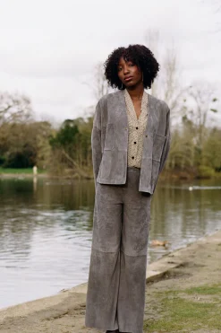 FORTE FORTE Suede Kimono | Coats & Jackets | Statement Sets