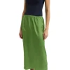 TIBI Summer Acetate Crinkle Maxi Slip Skirt | Skirts & Shorts