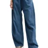 TIBI Summer Denim Classic Wash Winslow Pant | Denim