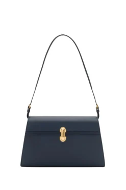 SAVETTE Symmetry Shoulder Bag in Grained Calf Leather | Shoulder Bags