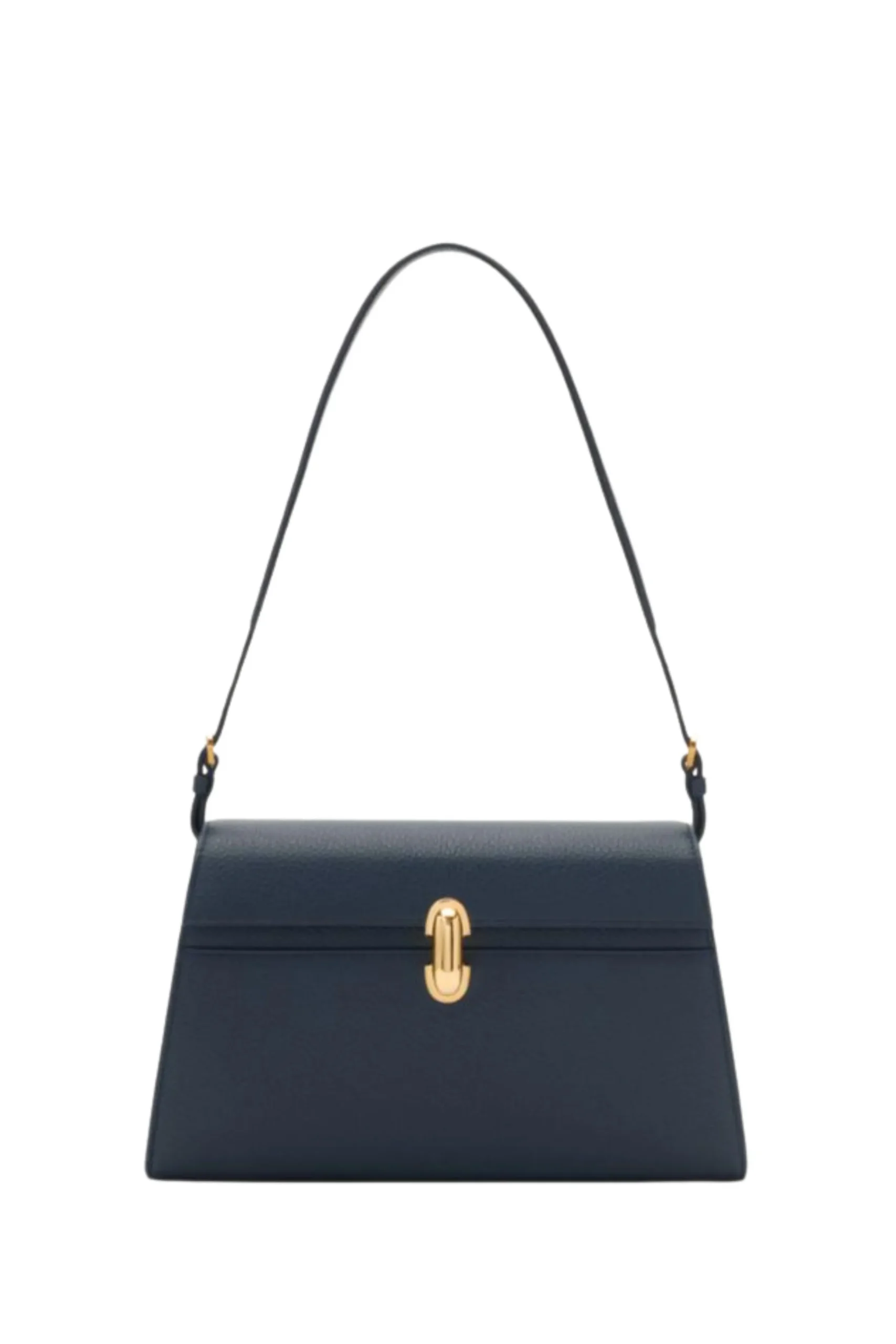 SAVETTE Symmetry Shoulder Bag in Grained Calf Leather | Shoulder Bags
