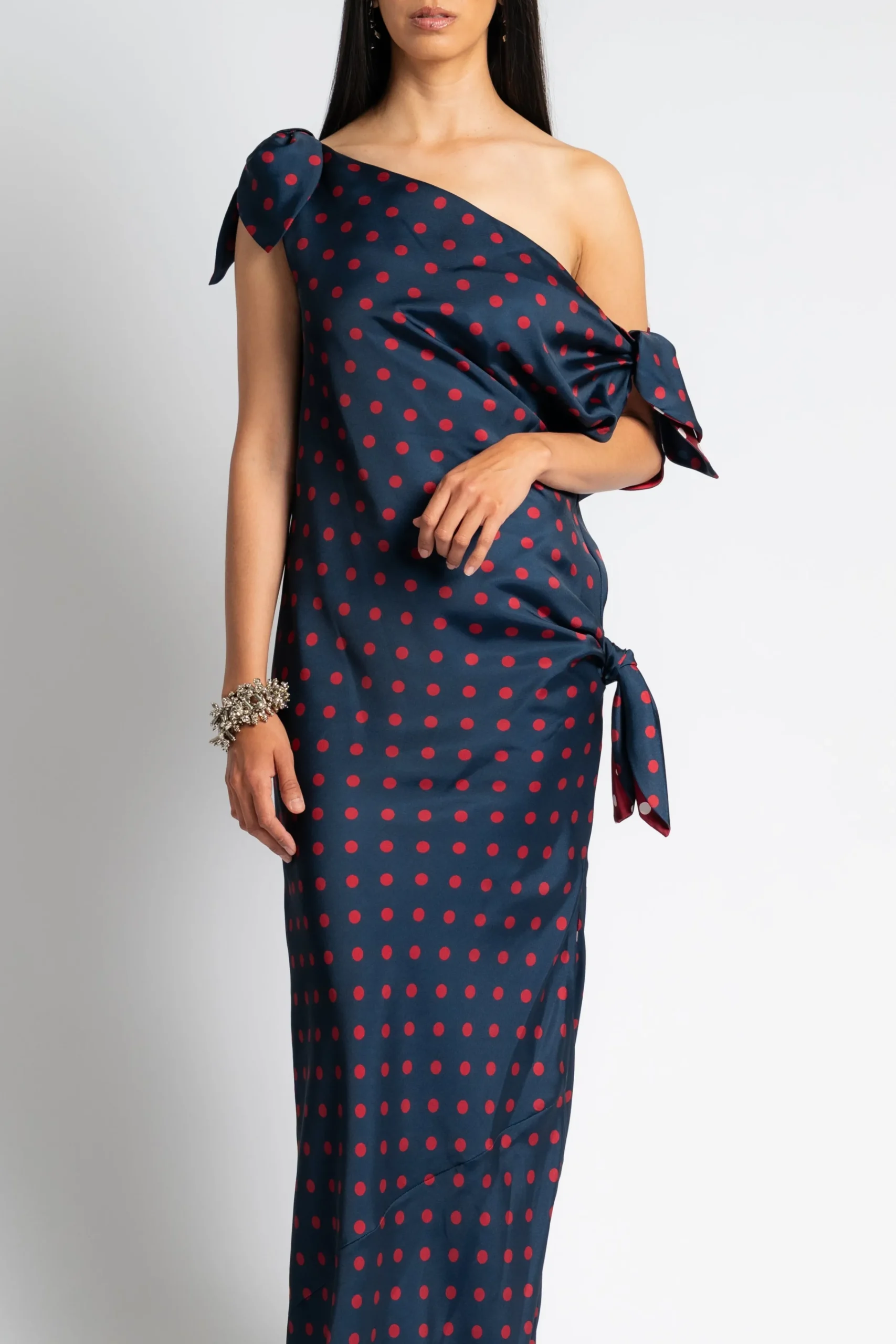 MARINA MOSCONE Tabard Tie Dress | Prints