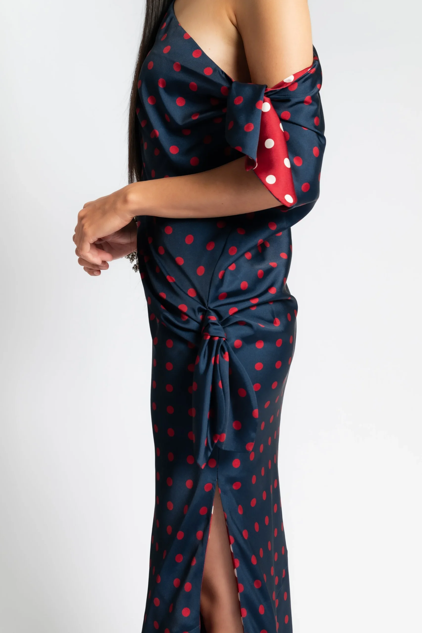 MARINA MOSCONE Tabard Tie Dress | Prints