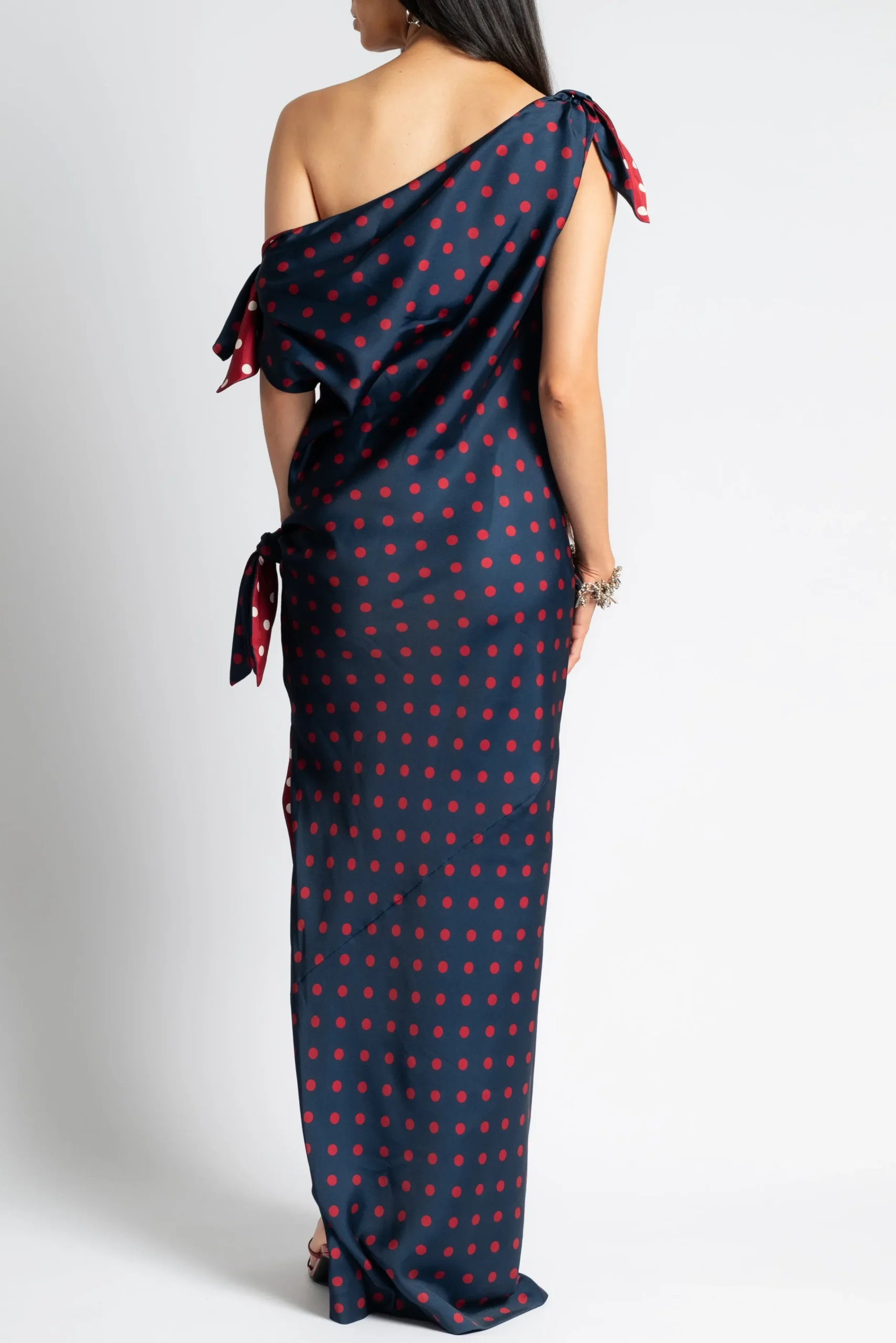 MARINA MOSCONE Tabard Tie Dress | Prints