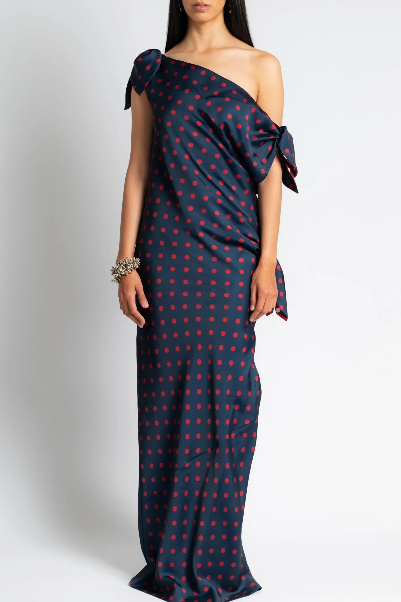 MARINA MOSCONE Tabard Tie Dress | Prints