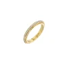 GABRIELA ARTIGAS Track Ring with Pave Diamonds | Rings | Fine Jewelry