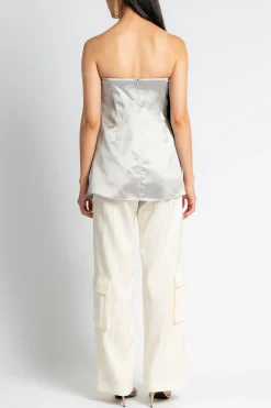 MARINA MOSCONE Twist Bustier | Shirts & Tops