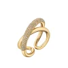 GABRIELA ARTIGAS Twisted Ring with Pave Diamonds | Rings | Fine Jewelry