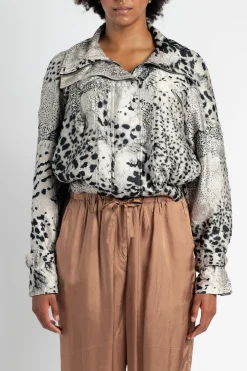 DRIES VAN NOTEN Vida Crushed Bomber Jacket | Coats & Jackets