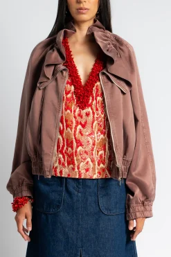 DRIES VAN NOTEN Voly Cocoon Jacket | Coats & Jackets