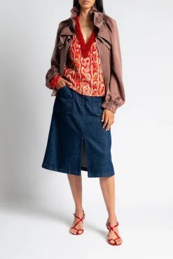 DRIES VAN NOTEN Voly Cocoon Jacket | Coats & Jackets