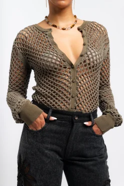 DIOTIMA Zora Mesh Bodysuit | Shirts & Tops