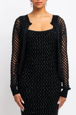 DIOTIMA Zora Mesh Cardigan | Shirts & Tops